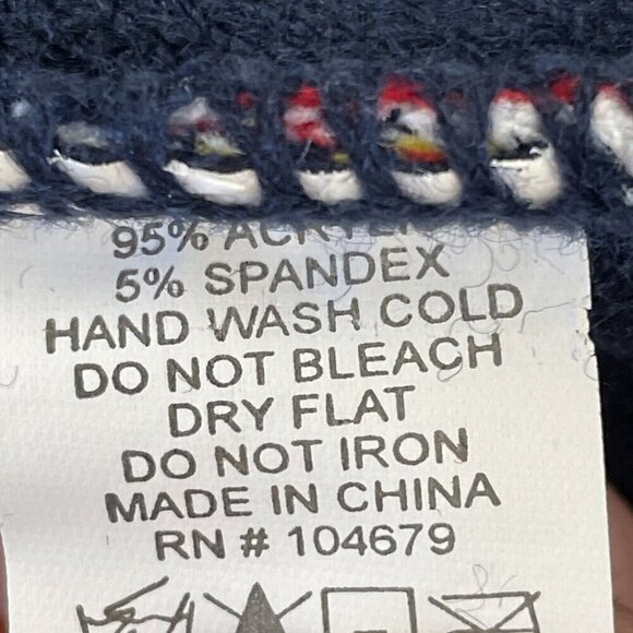 Its Miller Time Lite Beer Can Beanie Knit Hat Cuffed Pom Happy Holidays Stretch - Picture 7 of 7